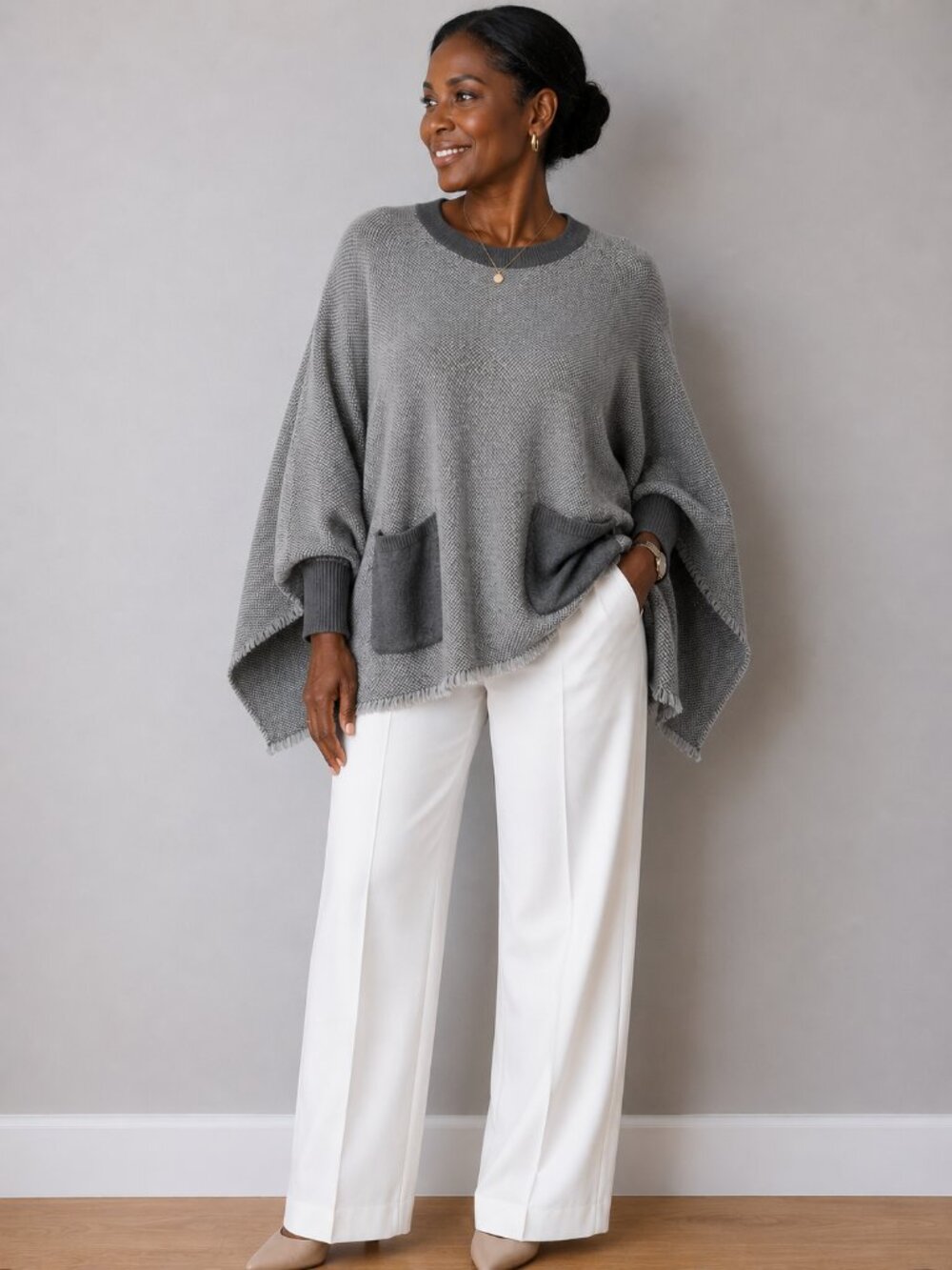 Agnona Cashmere Poncho